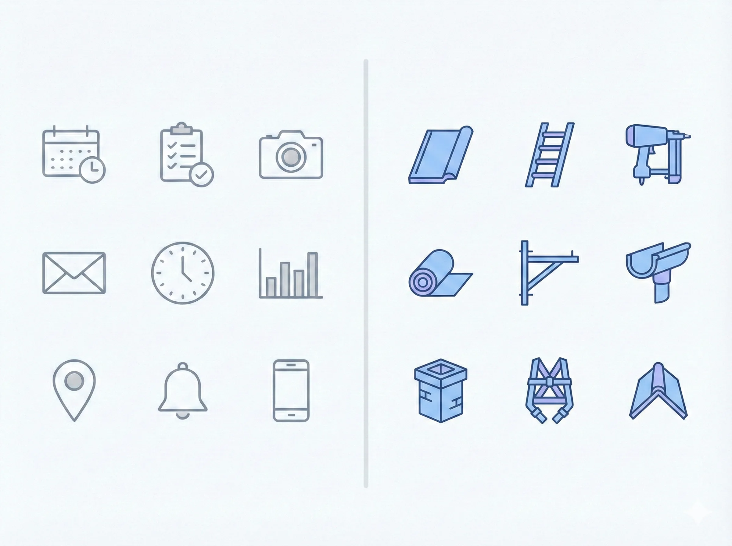 Roofing & Cladding job tracking with TradeTrackHQ